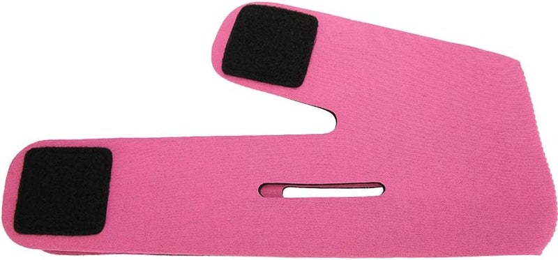 woobles Reusable V Line Face Lift Belt, Facial Double Chin Lifting Belt, V Shaped Face Lifting Belt, Slimming Bandages for Anti Aging Anti Wrinkle Firming Skin(Rose Red) - Image 5